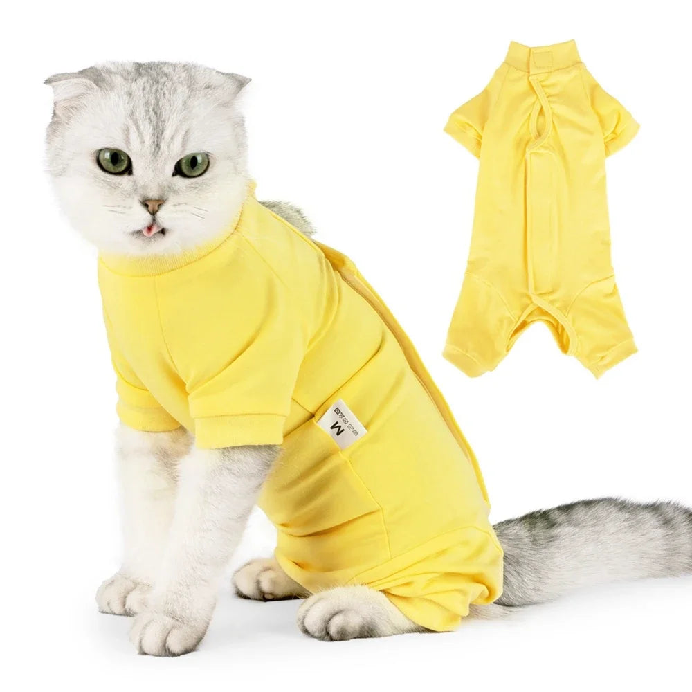 Traje de Recuperación Post-Cirugía para Perros y Gatos