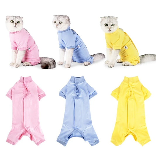 Traje de Recuperación Post-Cirugía para Perros y Gatos